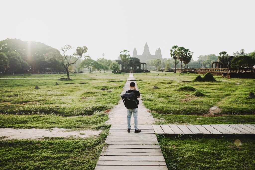 Cambodia Travel Insurance - Green grass view Cambodia Travel Insurance - Green grass view